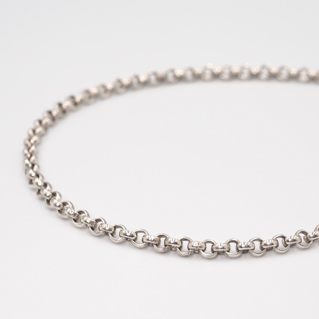 HERMES ロールチェーン ネックレス シルバー シルバー925 エルメス