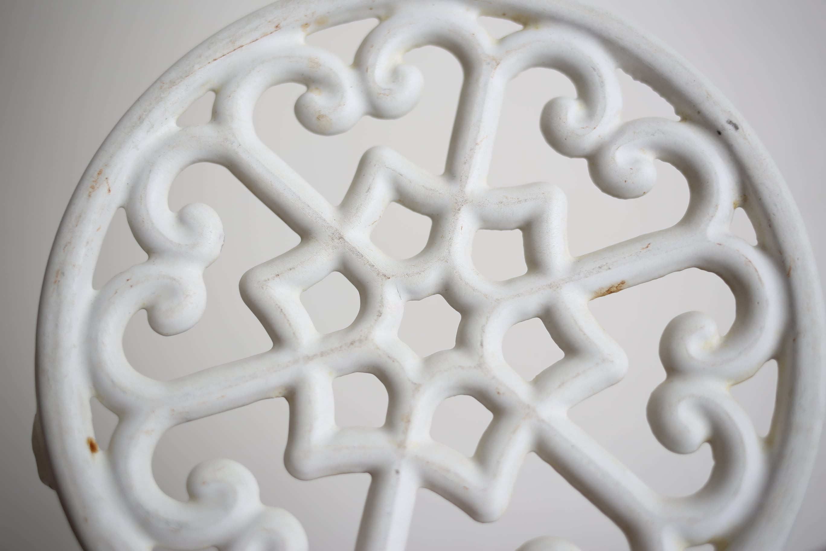 フランス アンティーク ヴィンテージ 鍋敷き トリベット 鋳物 アイアン