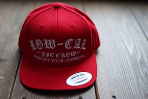 VOLT ORIGINAL "LOW-CAL PITCREW" LC CAP RED