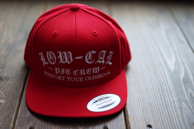 VOLT ORIGINAL "LOW-CAL PITCREW" LC CAP RED