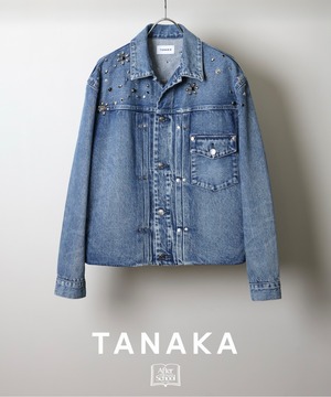 TANAKA x After School / ST-45-VMB EXCLUSIVE THE SPOTS JEAN JACKET (VINTAGE MID BLUE)