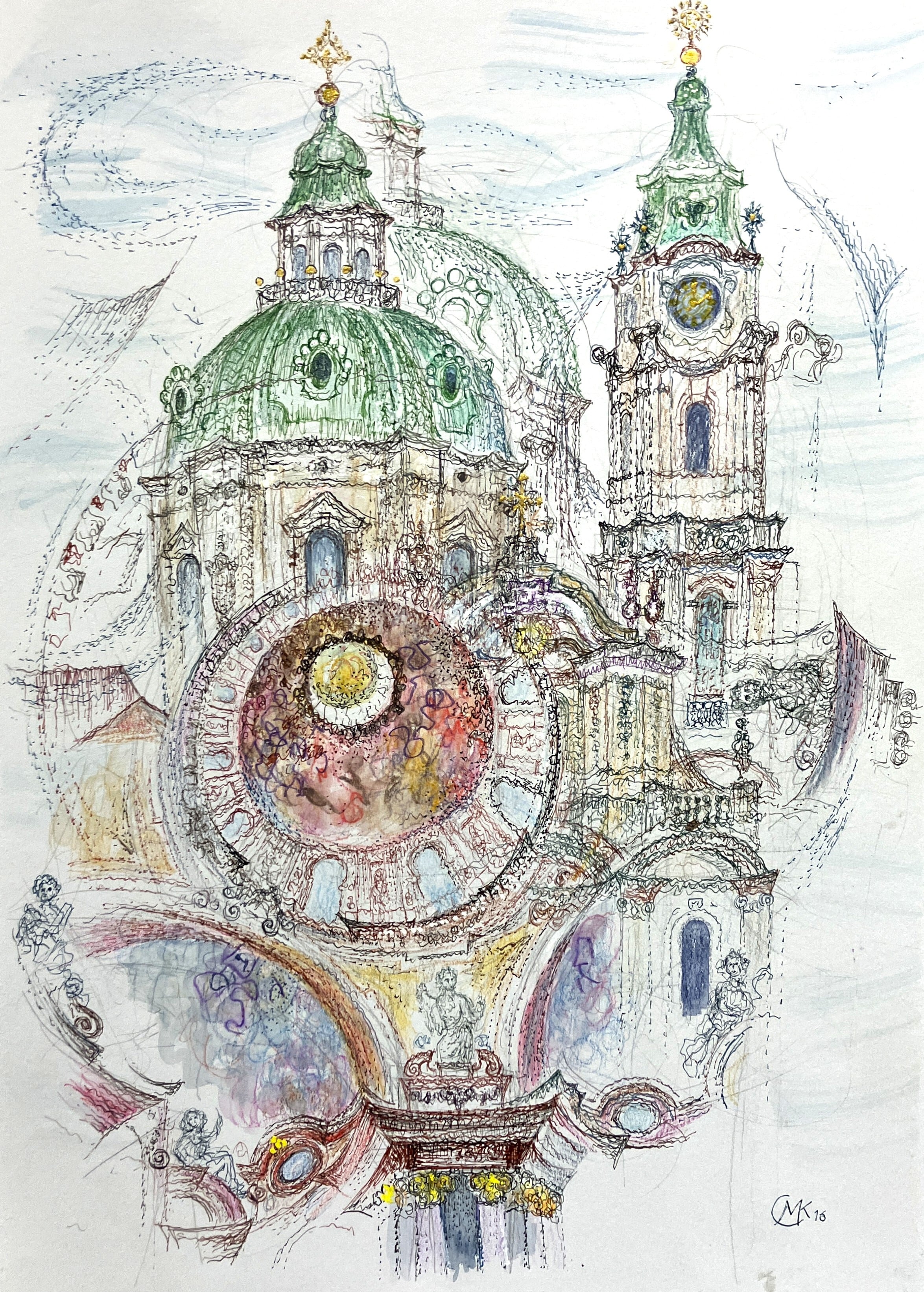 プラハ ニコラス寺院