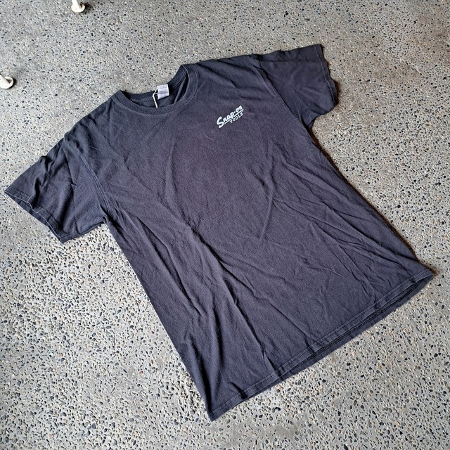 "Snap-on" 両面プリントTシャツ used [404076]