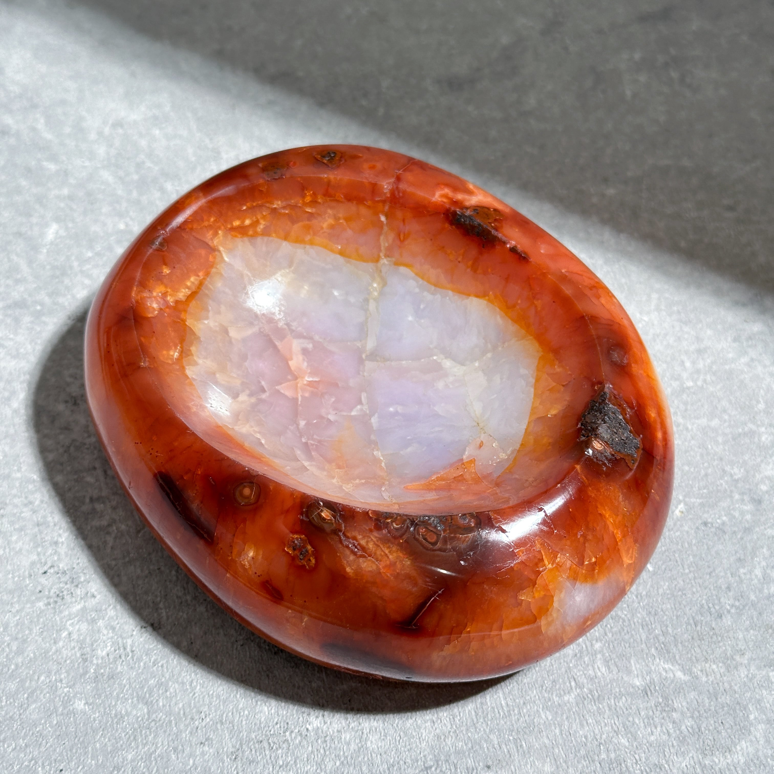 カーネリアンのうつわ 01◇ Carnelian ◇ 天然石・鉱物
