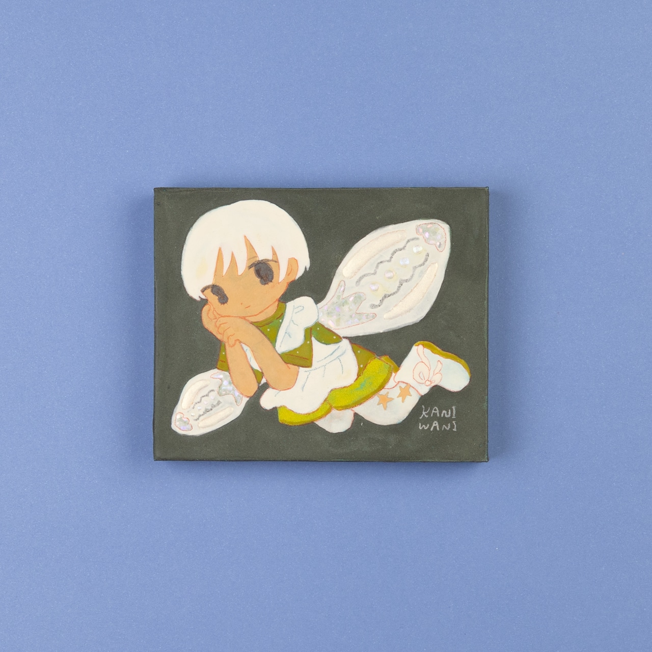 < かにわに > 原画作品「cotton」