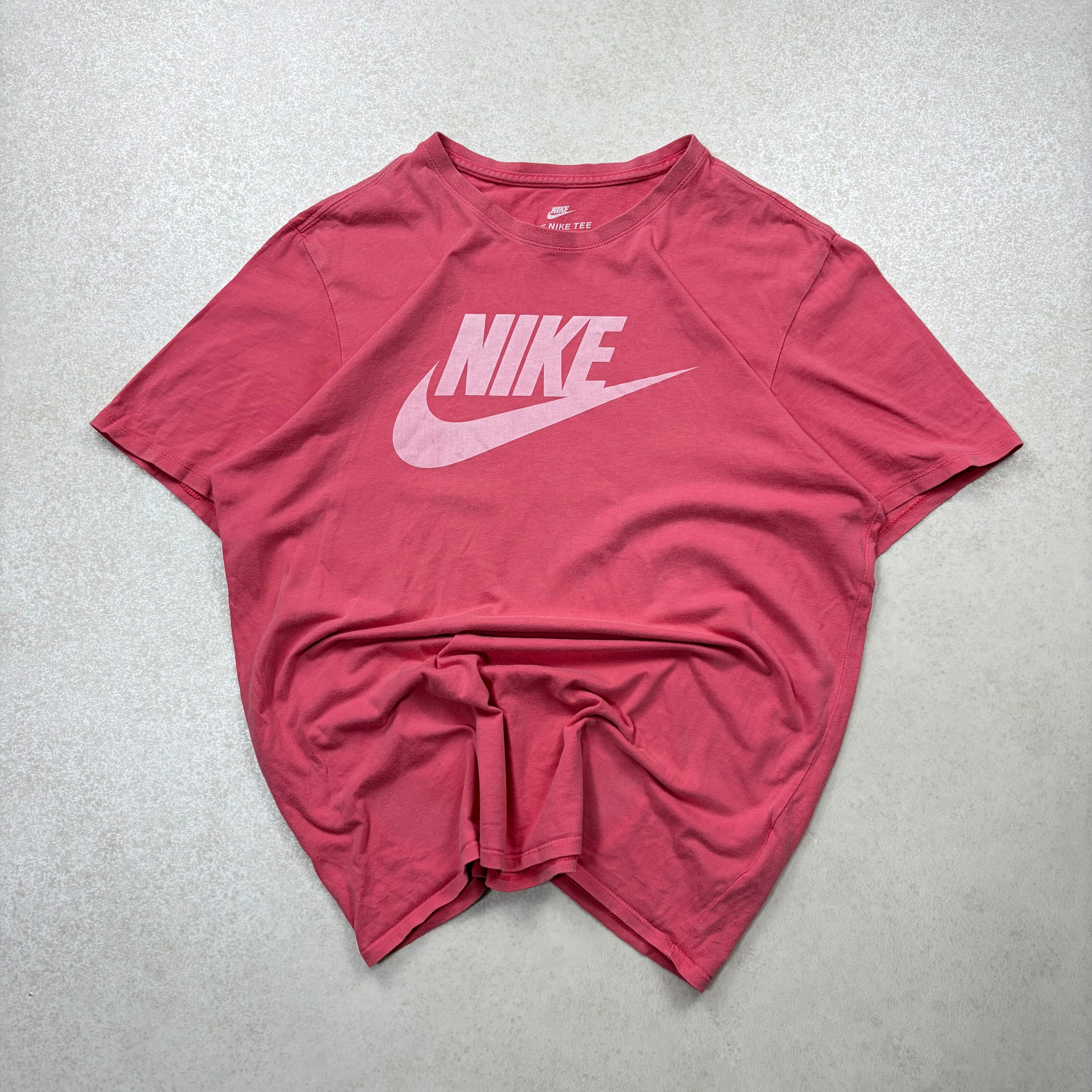 【着画あり】NIKE Tシャツ ボーダー ロンT archive y2k 着画あり】NIKE 半袖Tシャツ ボーダーロンT archive y2k | 陰キャの古着