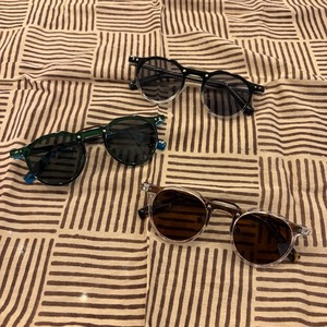 TOPANGA Accessory Retro ラウンド サングラス 3Type レトロラウンドサングラス　　べっ甲　Sunglass