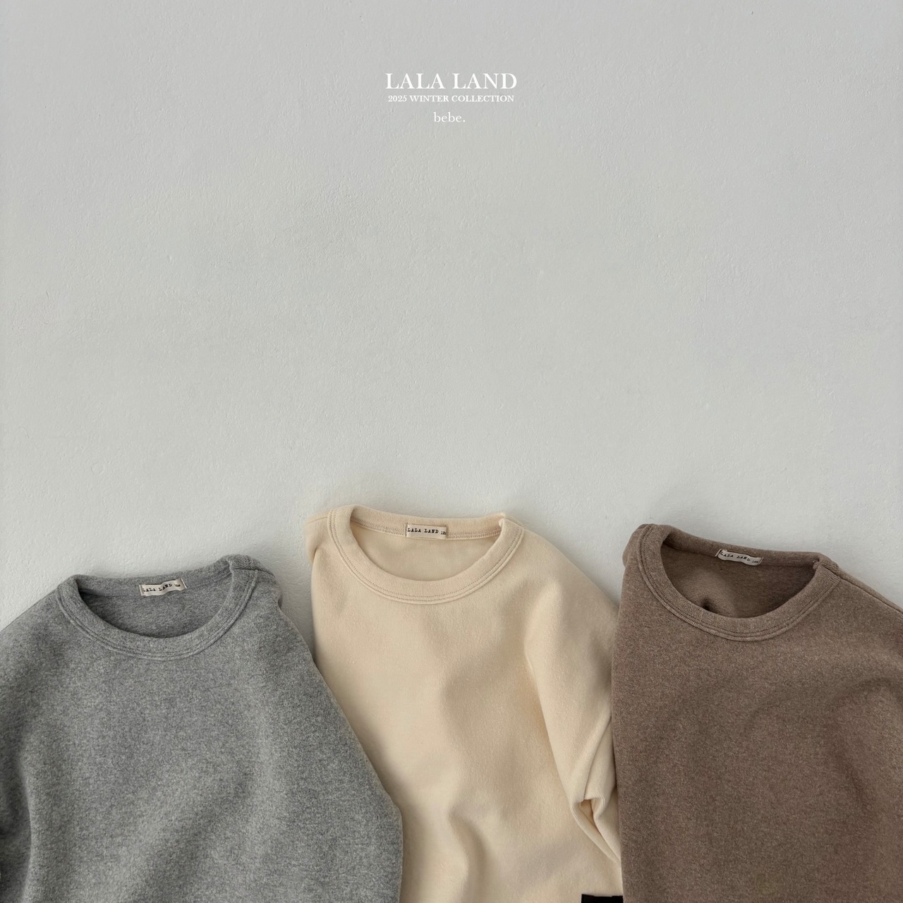 LALALAND 25/WI(Baby)Peach ribbed MTM