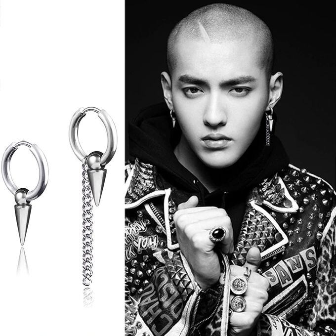 ピアス レディース メンズ フープピアス 18gフープ リング ステンレス 金属アレルギー 対応 ピアス メンズ ユニーク 片耳づつ違うデザイン 両耳用