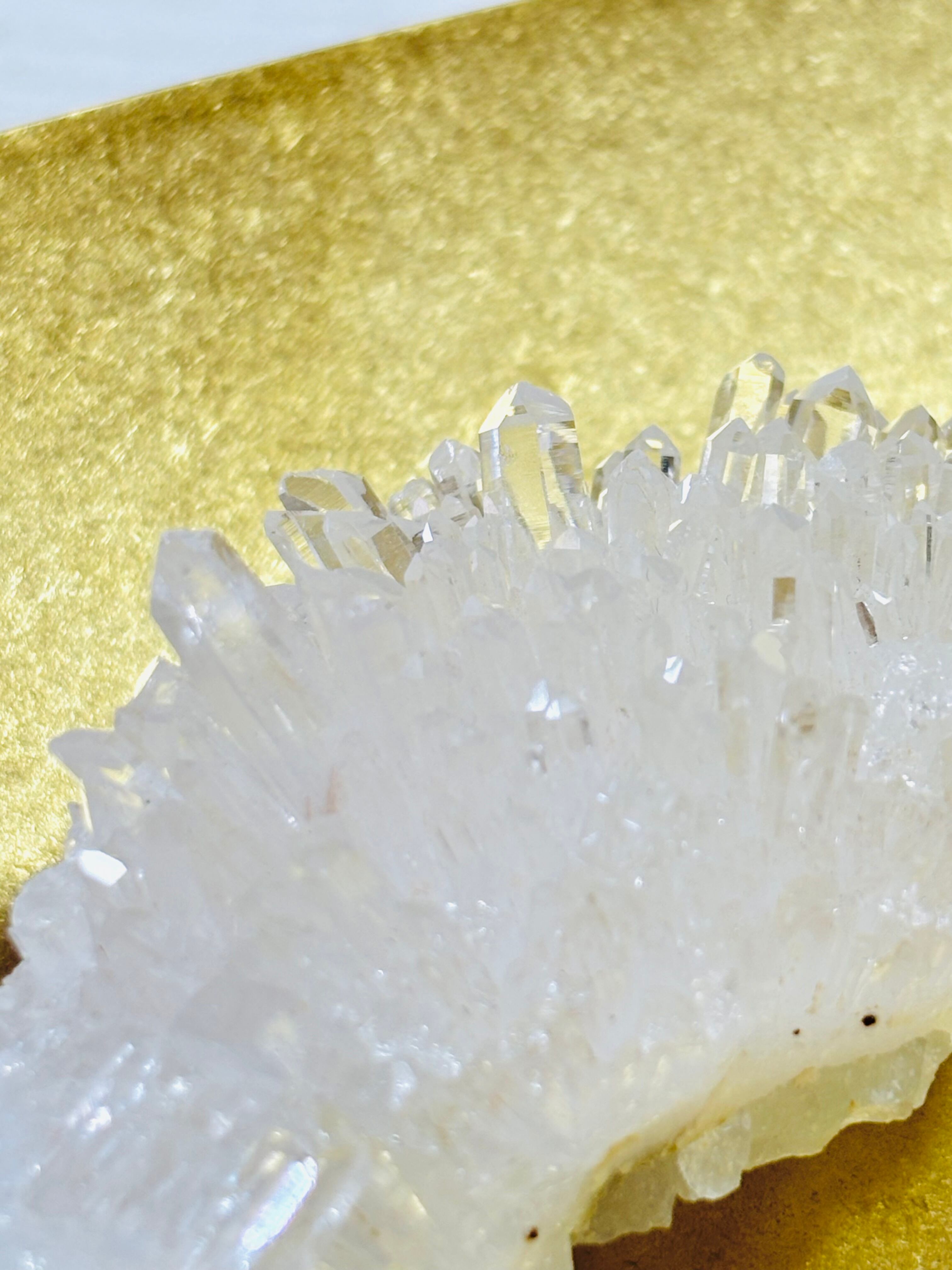 繊細結晶✴︎水晶クラスター(フローライト共生)