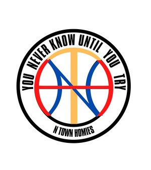 “YOU NEVER KNOW UNTIL YOU TRY” colour Navy×Orange×yellow