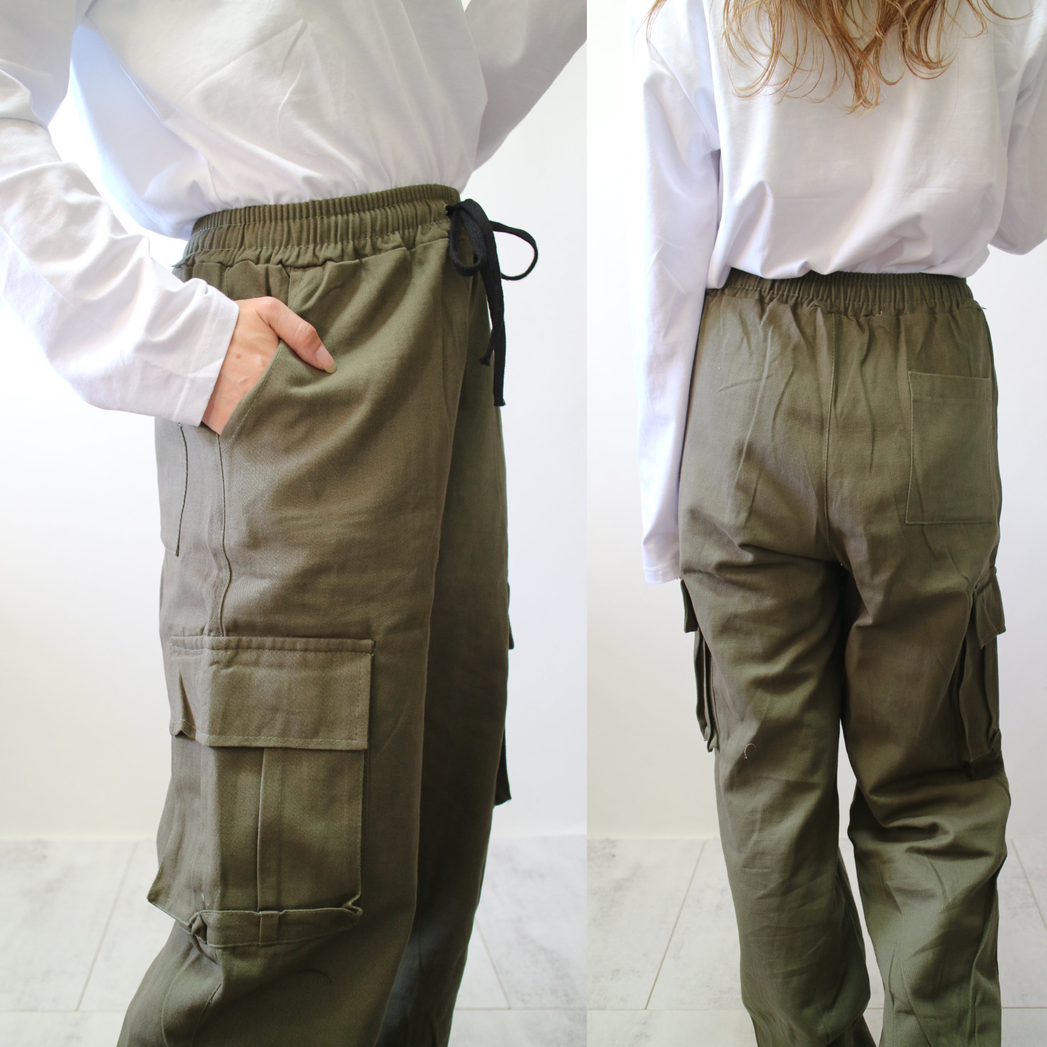 フラップポケットカーゴパンツ | YUBERRA