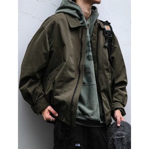 Urban workwear zip-up jacket 1211