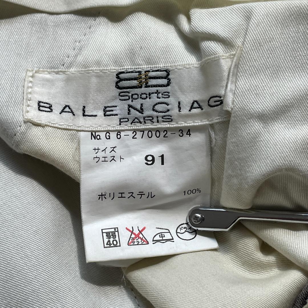 90s balenciaga グレースラックス 無地 日本製 【W33】 | ib2