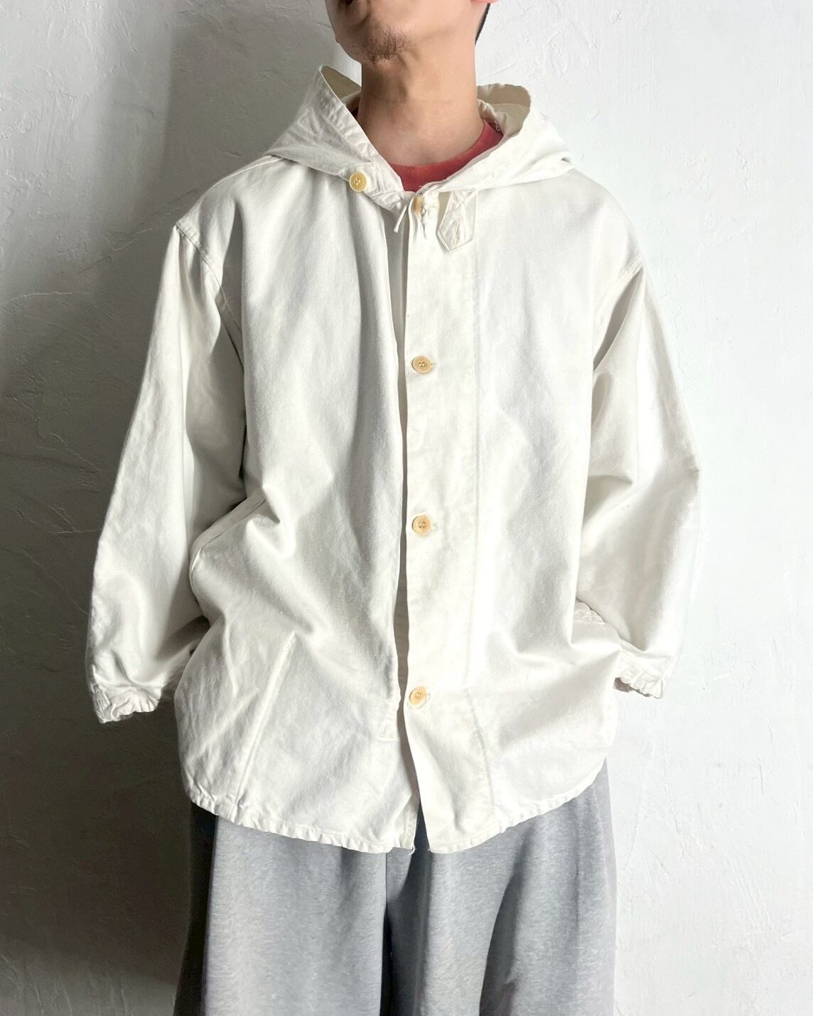 40s~50s Swedish Army "M-40" Snow Camo Parka