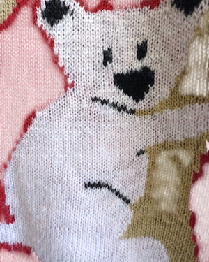 【古着】木に登るコアラのセーター
