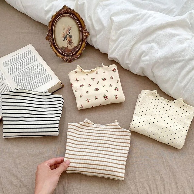 【取寄】使い勝手抜群なハイネックカットソー