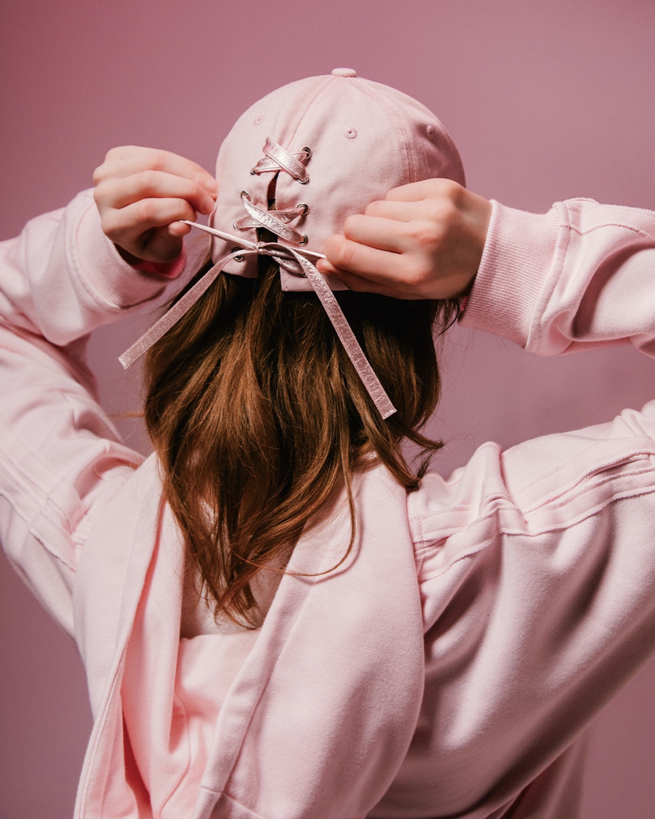 corset papiyon cap | neversaynever × Kleesier -pink-