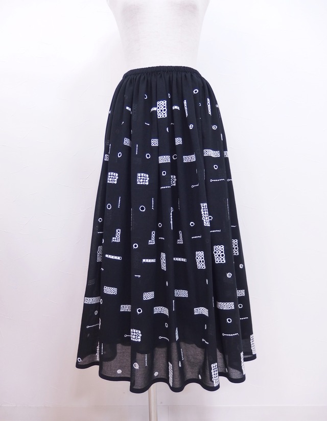 mina perhonen 『piece』xs5120 スカート black 36