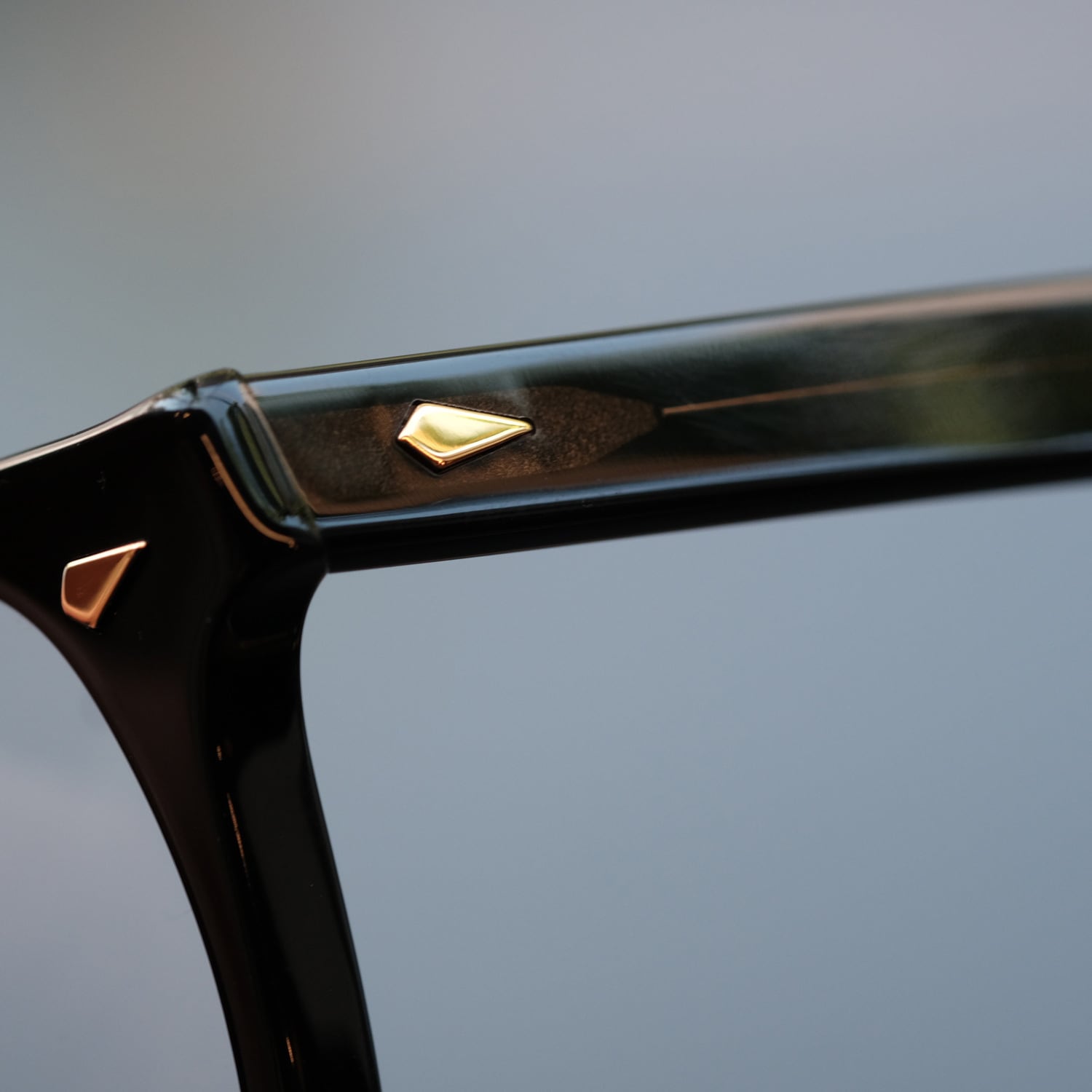 JULIUS TART OPTICAL】AR 48□22 Gold Edition - Black Clear (LARGE