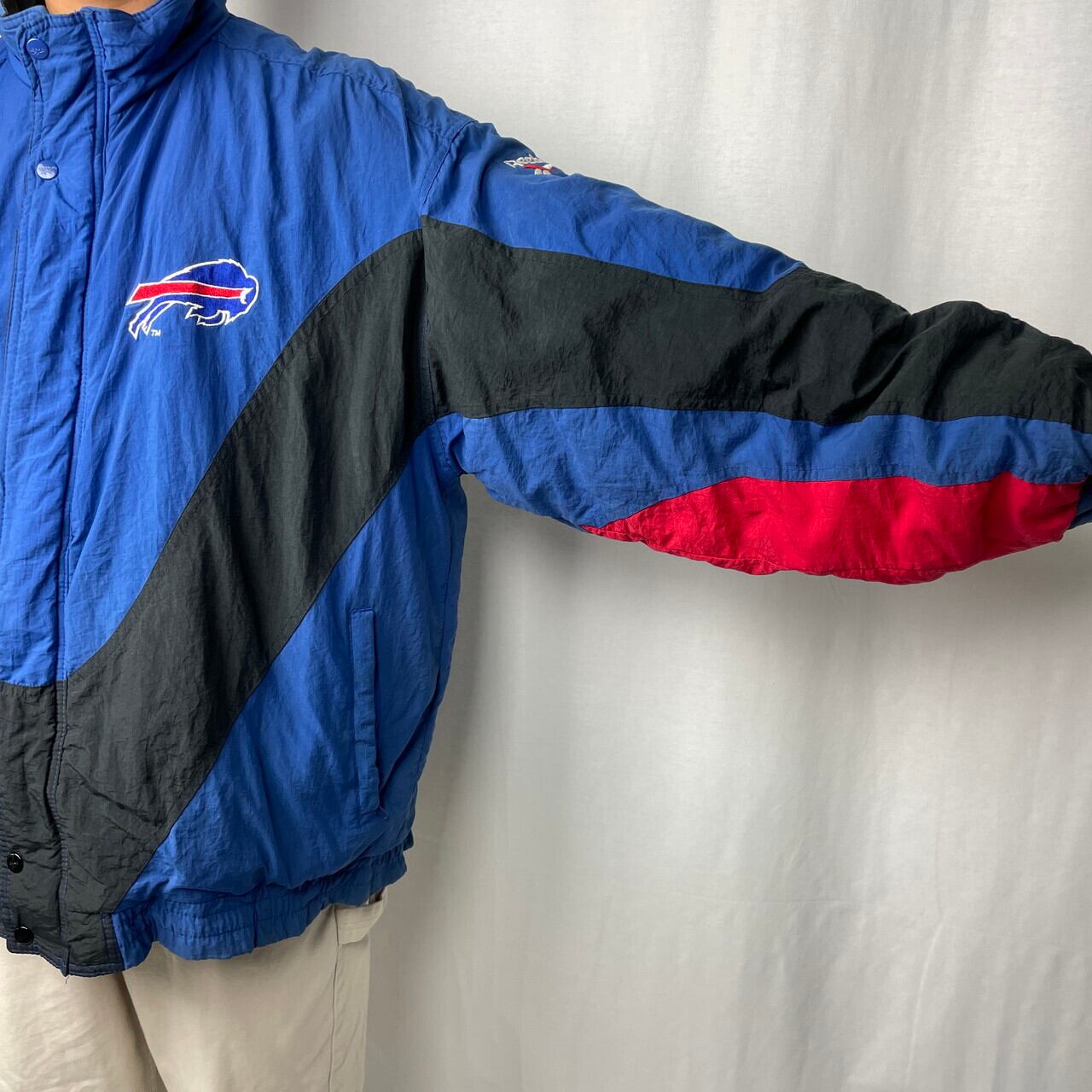 Reebok リーボック 中綿 ナイロンジャケット NFL バッファロー・ビルズ  