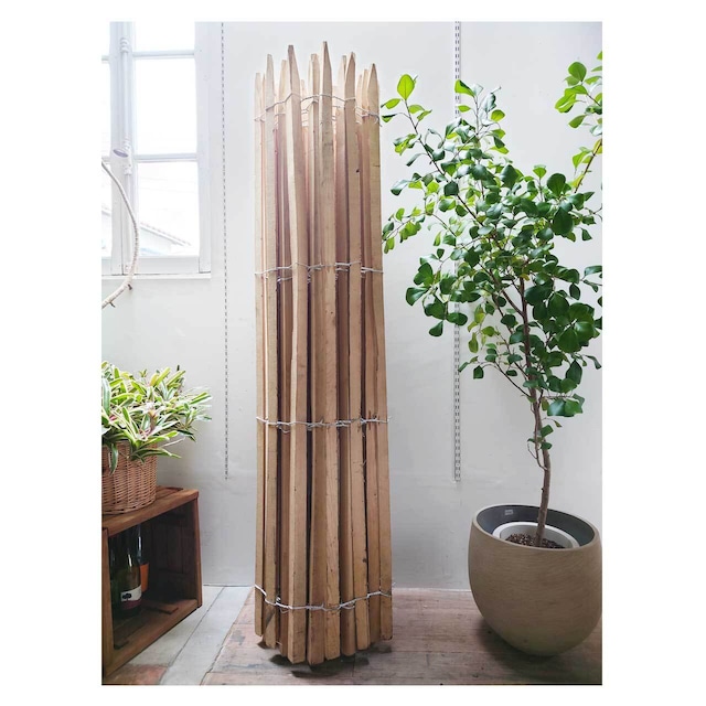 Chestnut wood fence【L】H175cm