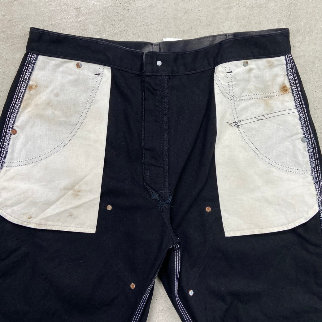 90年代 USA製 Carhartt カーハート ダブルニー ダックペインターパンツ サンフェード メンズW38 古着 90s アメカジ VINTAGE ヴィンテージ 黒 ビッグサイズ 大きいサイズ【ワークパンツ】/ブラック | cave 古着屋【公式】古着通販サイト 90年代 USA製 Carhartt カーハート ダブルニー ダックペインターパンツ サンフェード メンズW38 古着 90s アメカジ VINTAGE ヴィンテージ 黒 ビッグサイズ 大きいサイズ【ワークパンツ】/ブラック | cave 古着屋【公式】古着通販サイト