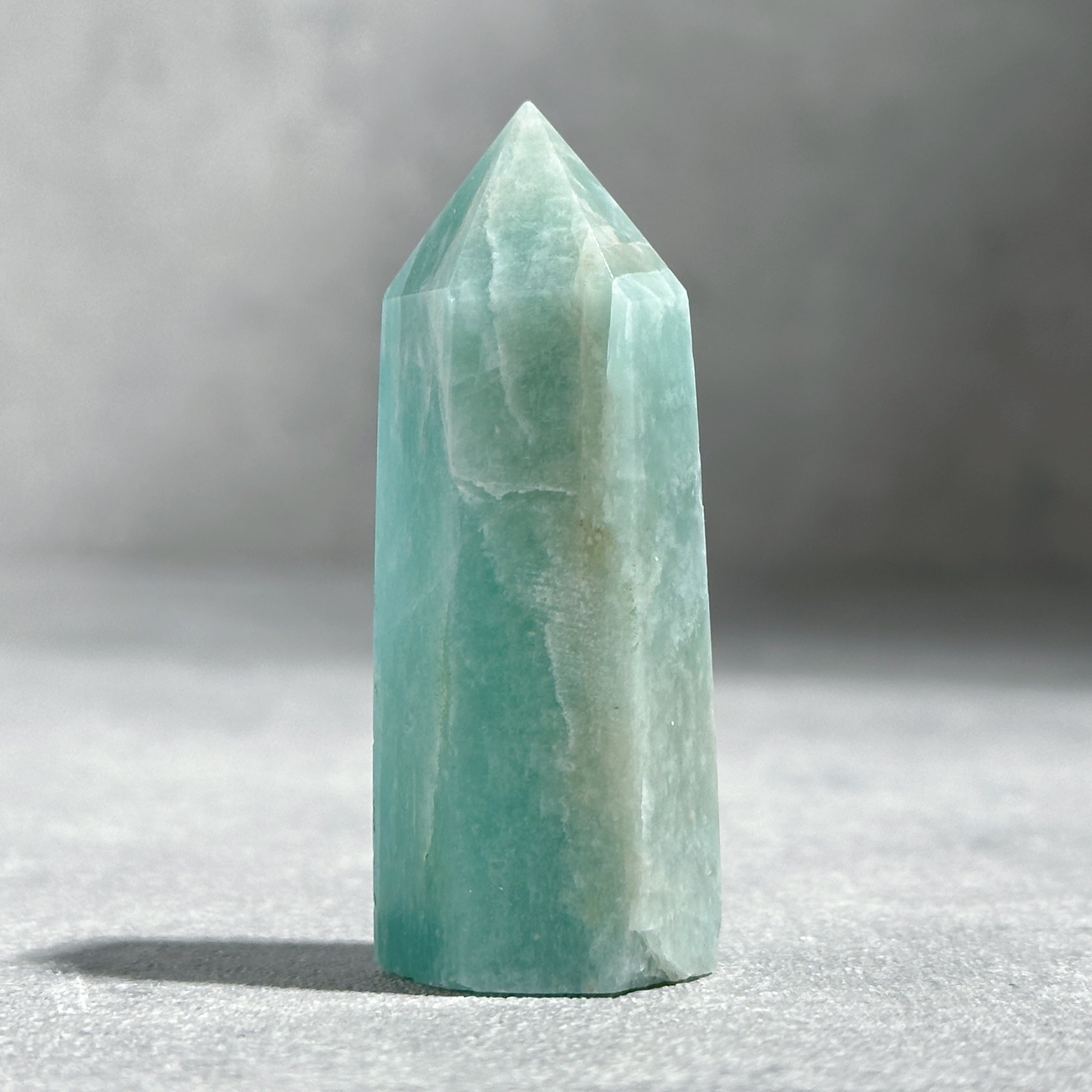 アマゾナイト タワー型11◇Amazonite◇天然石・鉱物