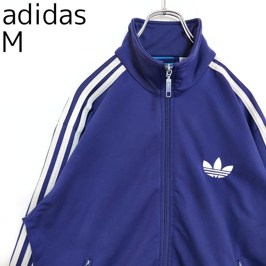 希少 adidas トラックジャケット ファイヤーバード ジャージ ブルーL