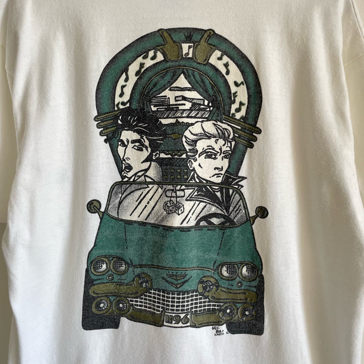 s Class of ' カレッジTシャツ ロバ アニマル 年 古着 白