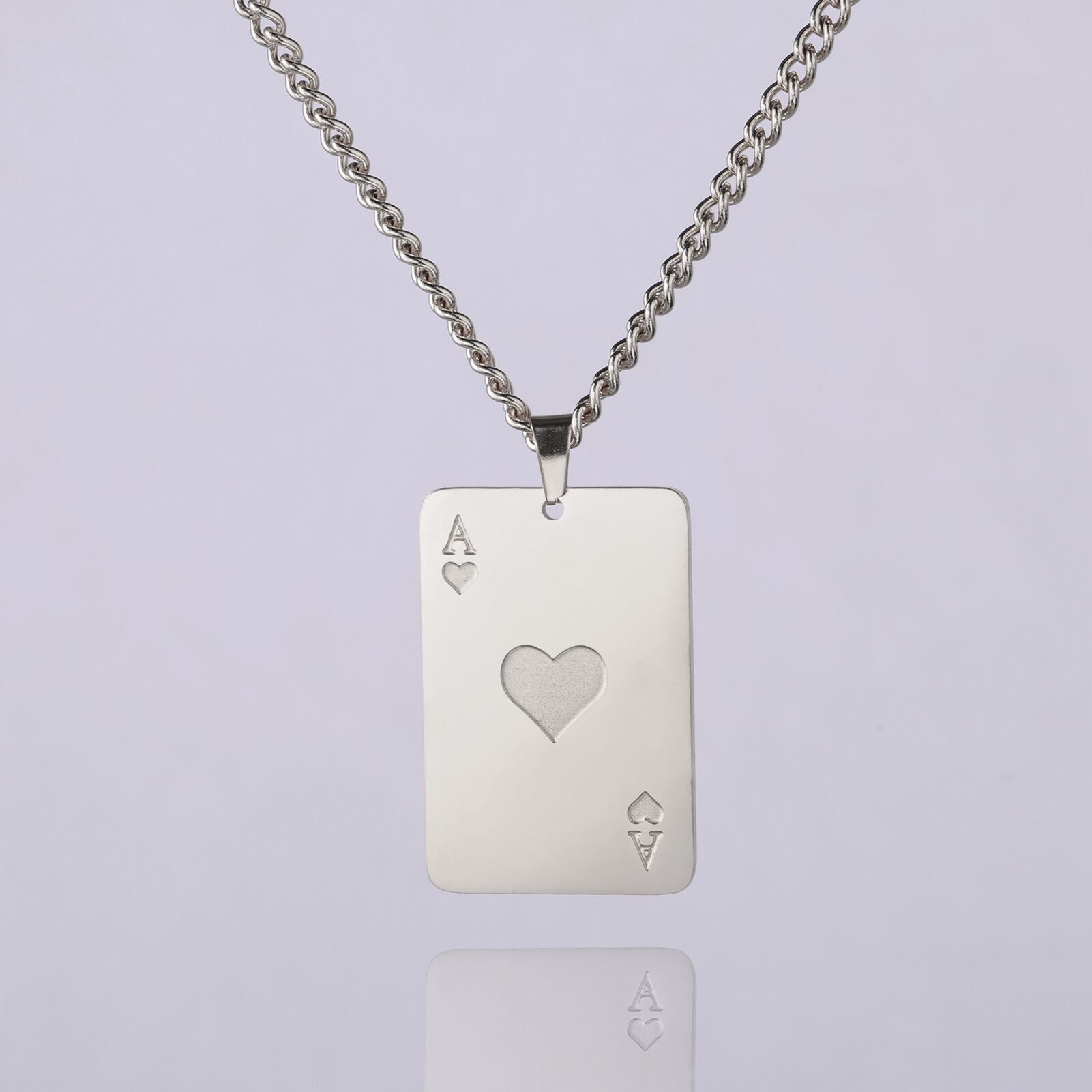 Heart Ace Pendant Necklace / ハート エース ペンダント ネックレス