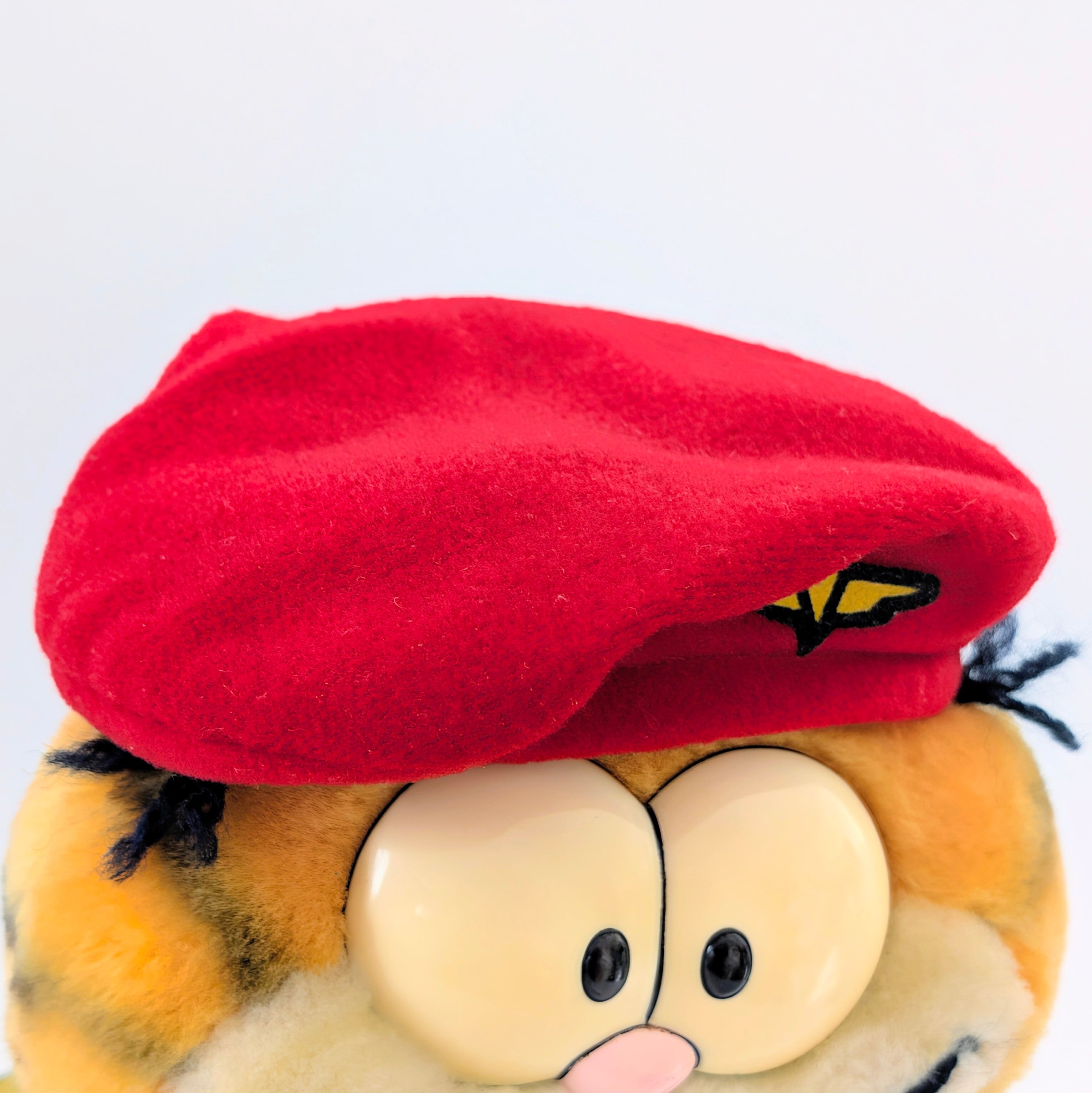 ☆ VINTAGE 1980年代初期 ☆【 Garfield ( ガーフィールド ) 】『 ガーフィールド大佐(笑) 』アーミーガーフィールド / ぬいぐるみ / プラッシュ / plush / 1980年代年製 〚アメリカン雑貨 アメトイ〛
