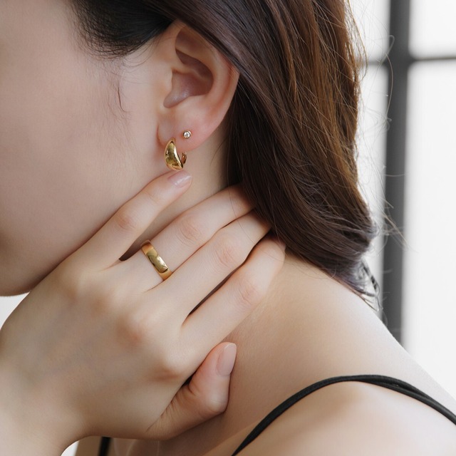 K18イエローゴールド メタルリング＜Slim Type＞【MKY0024R1】