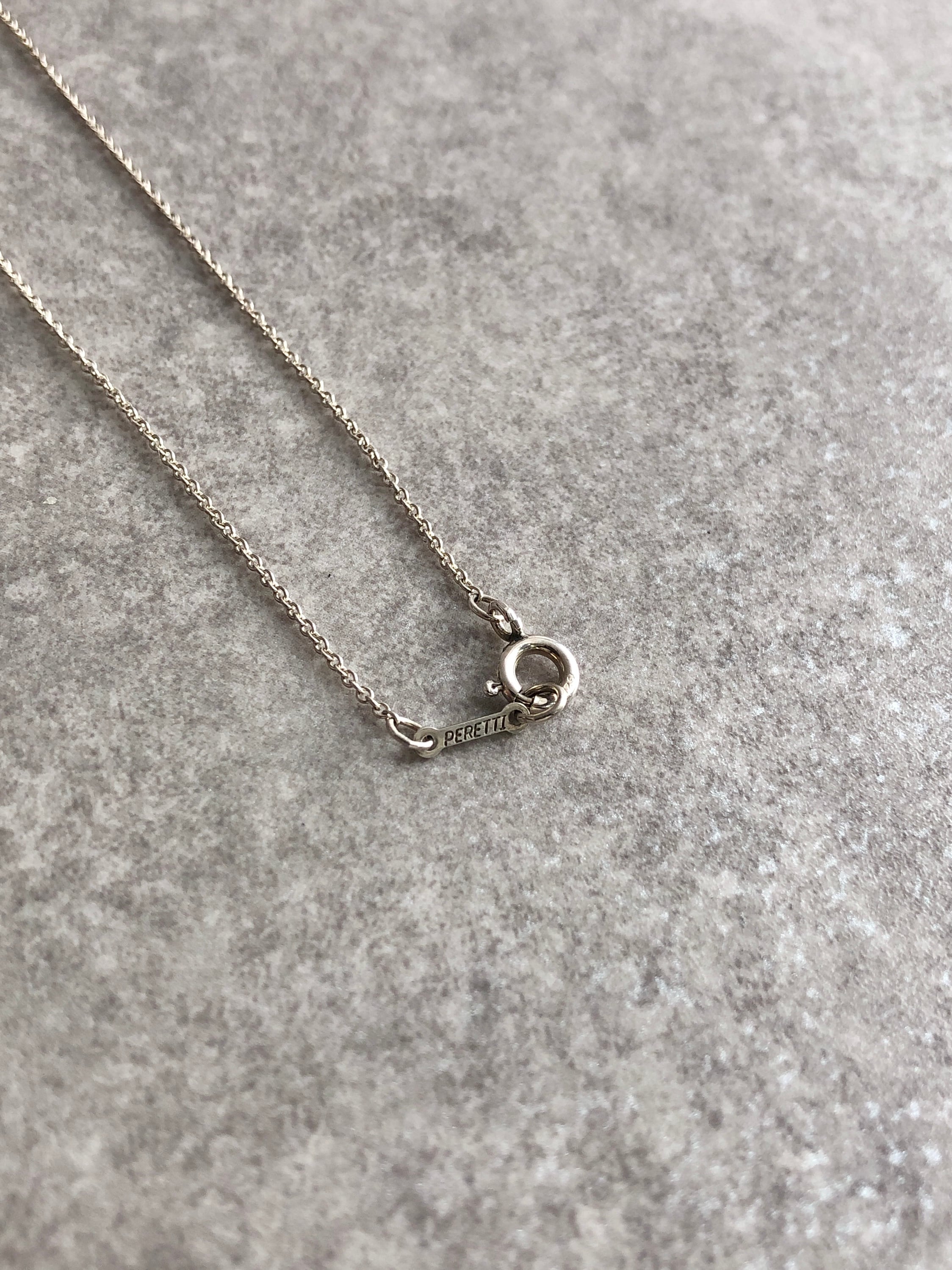 Tiffany & Co. ティファニー ネックレス シルバー ビーン 925 vintage