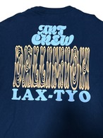 LAX-TYO  L/S T BLK