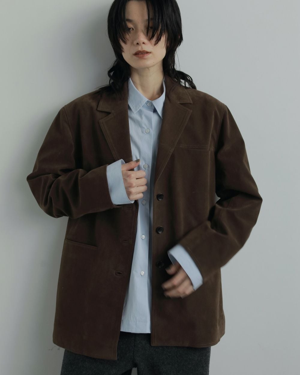 アンヌークEco Suede Jacket anuke アンヌーク Eco Suede Jacket 62520102 | ANERCA & L.I.V