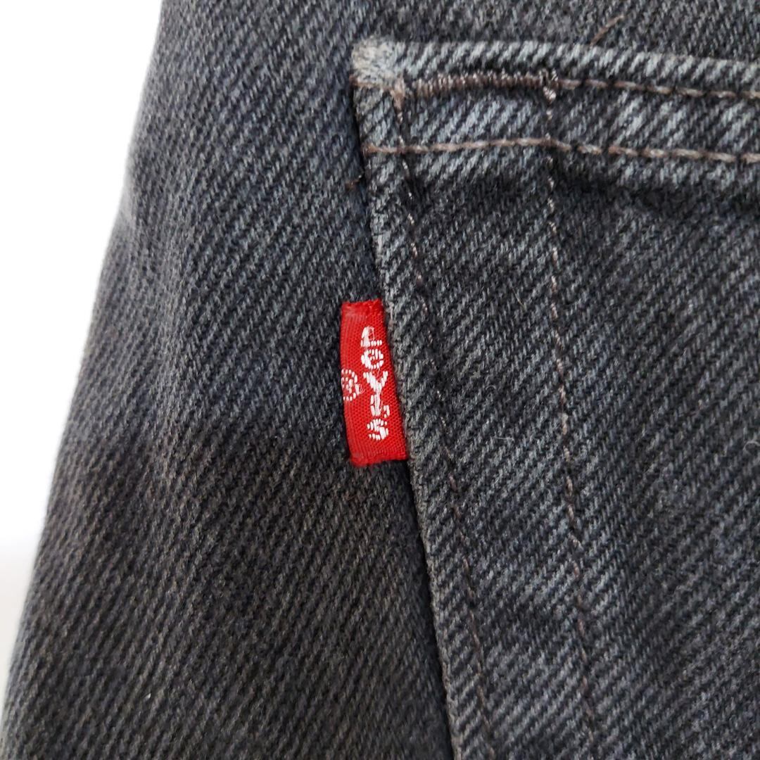 W38 Levi'sリーバイス 505 ブラックデニム パンツ 極太 ワイド 黒 | fuufu