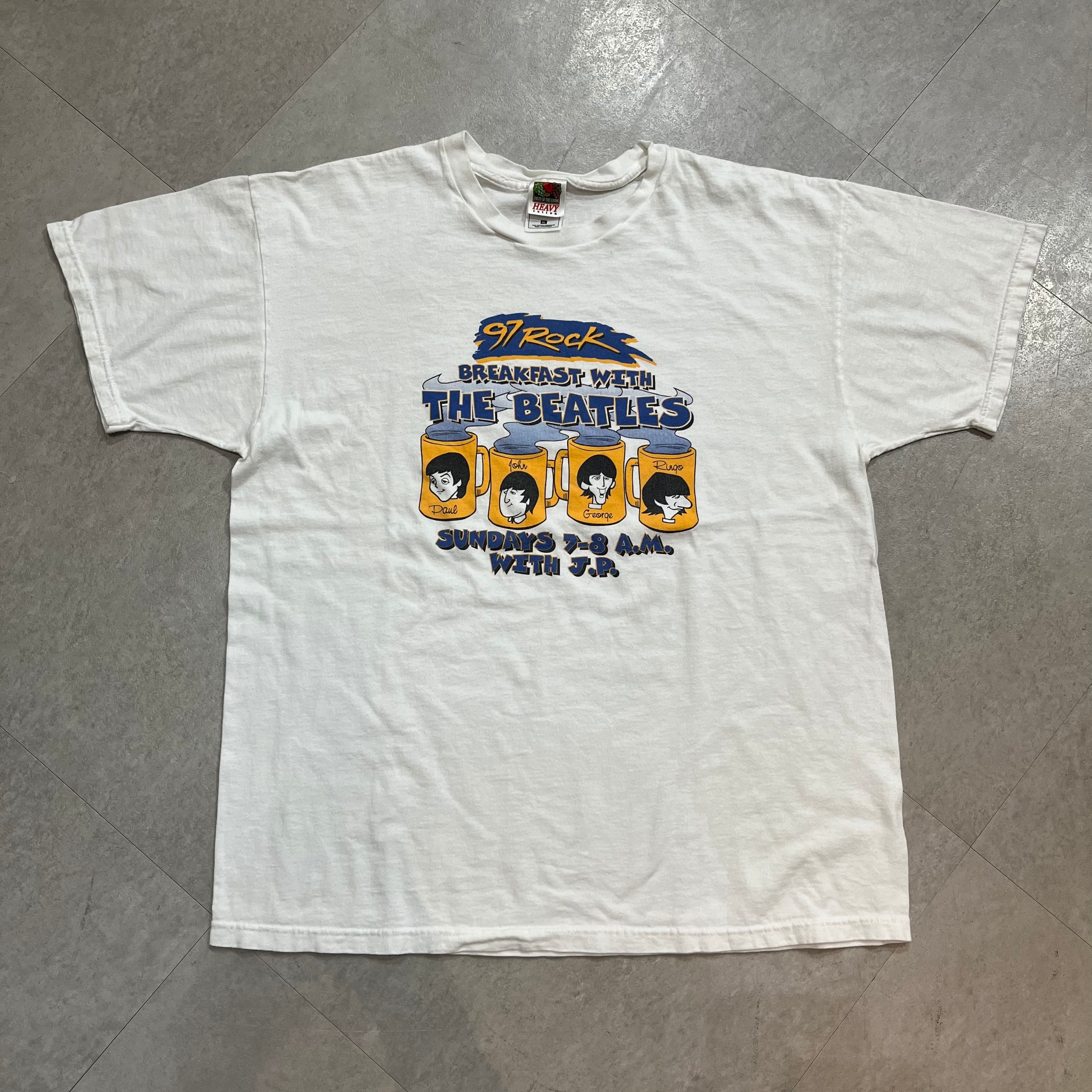 80~90年代 UCL THE BEATLES ビートルズ バンドTシャツ バンT メンズXL ヴィンテージ /evb000819