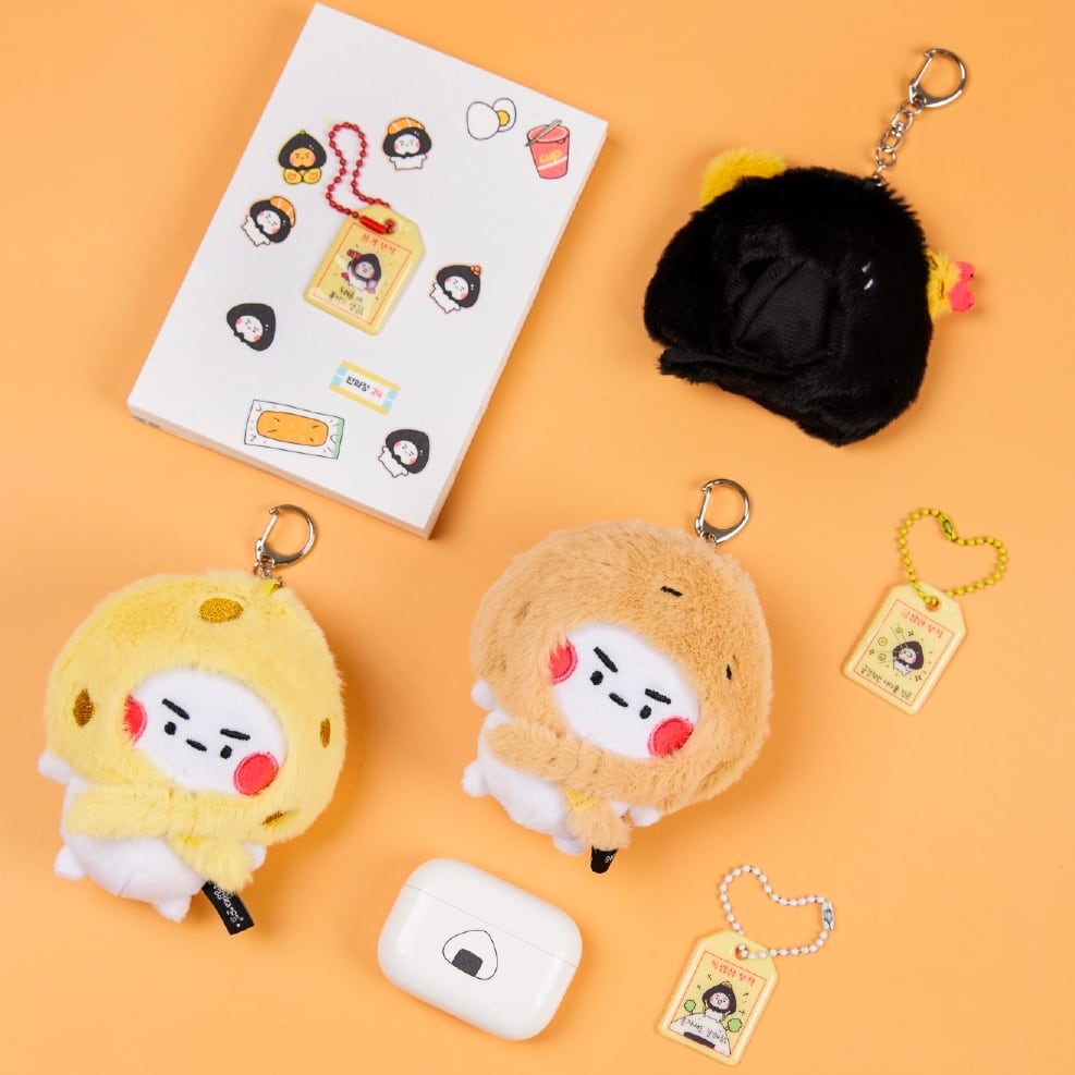 SAMKIMIEE] サムギミ ミニ ぬいぐるみ キーリング（全4種） | moim