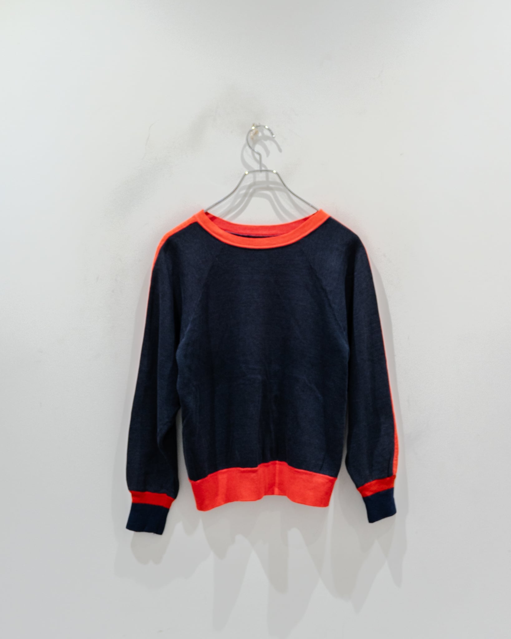 80s 2-tone SWEAT SHIRT / made in USA