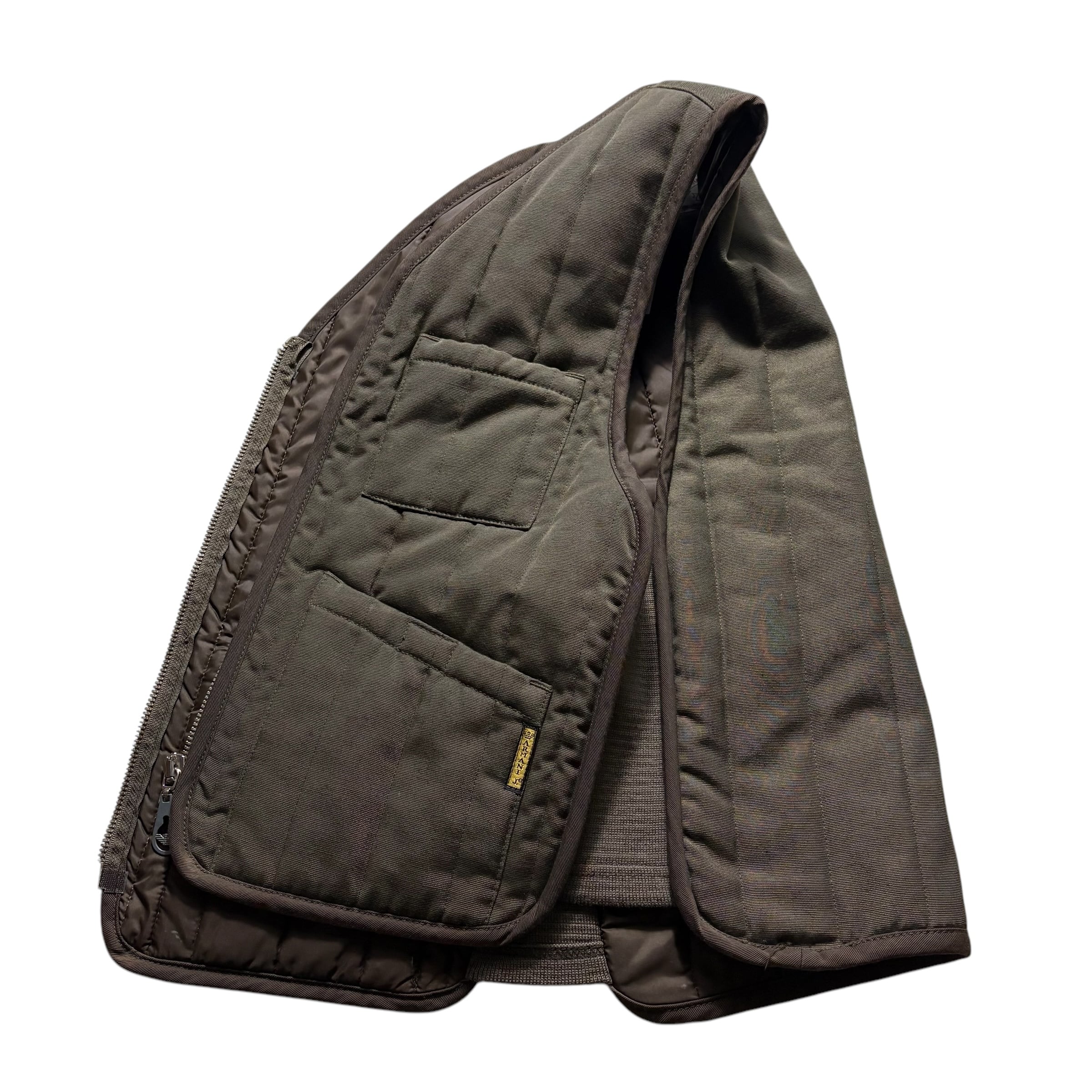vintage ARMANI JEANS knit switching work vest | NOIR ONLINE