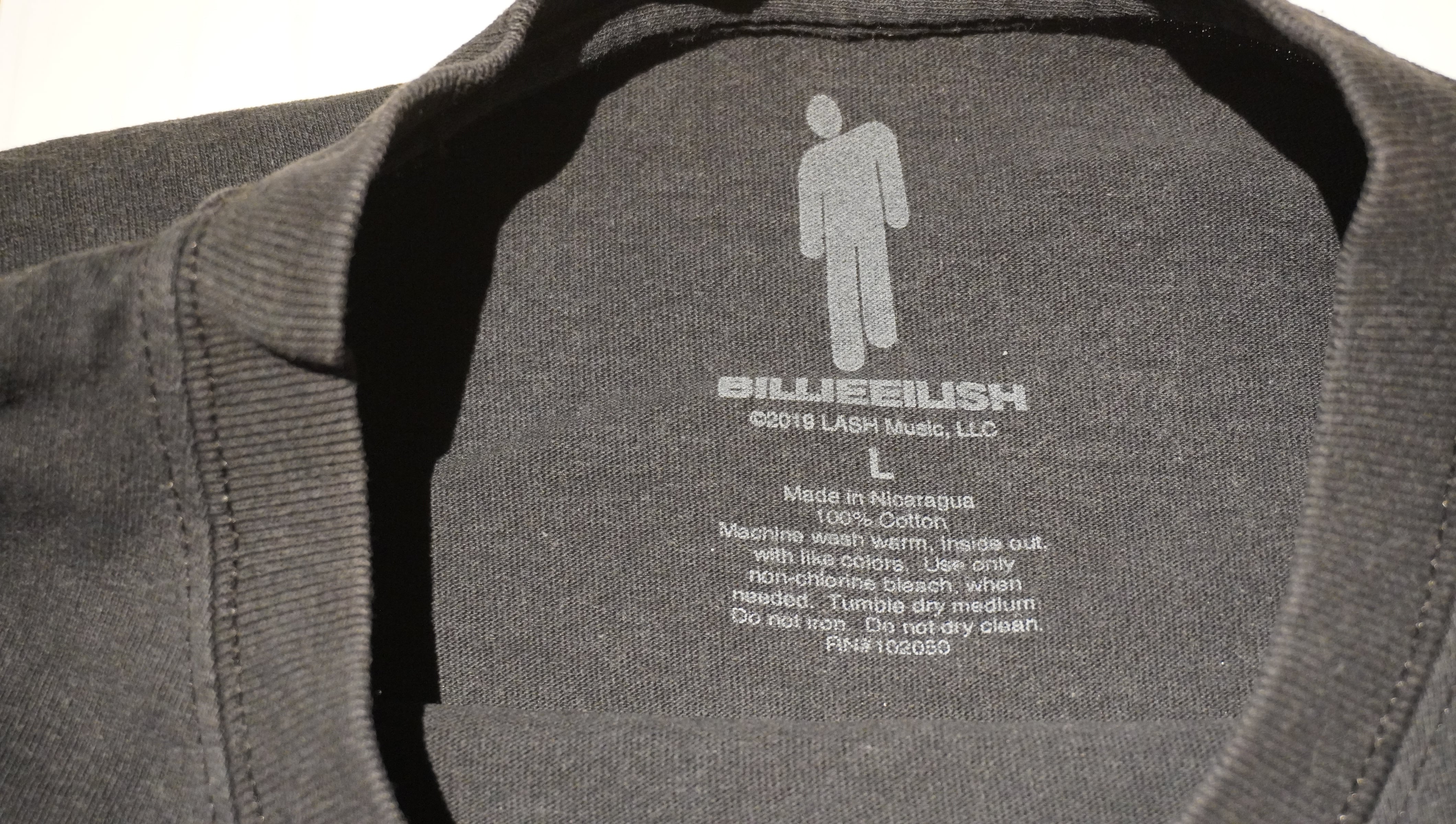 Billie Eilish Tarantula Mouth ヴィンテージTシャツ (ビリーアイ