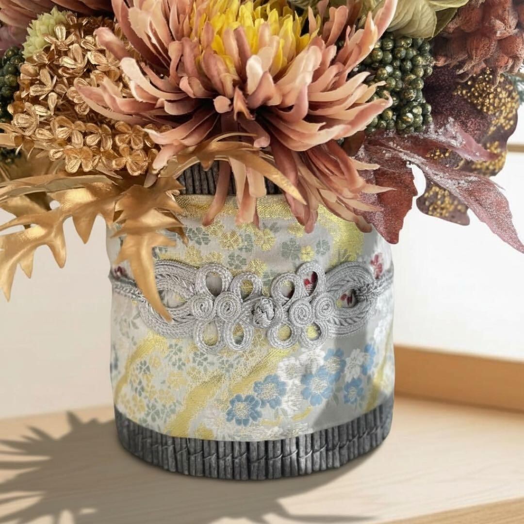 門松 Lサイズ・本格竹仕様 雅の迎春アレンジメント〜ドライスタイル