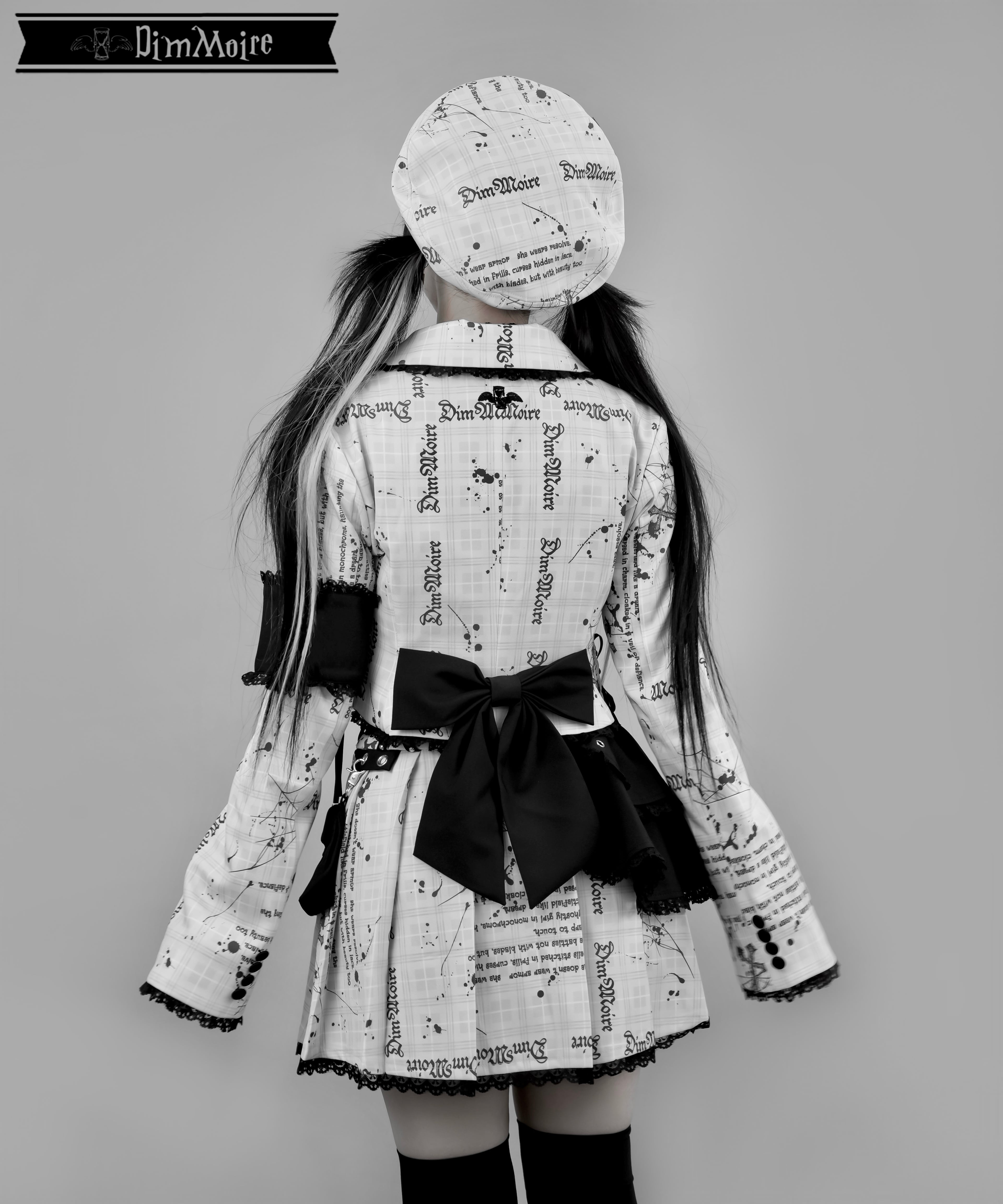 AVENCHUMU×DimMoire スカート Black / White AVENCHUMU×DimMoire スカート Black / White