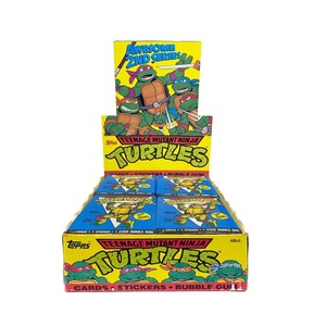 TMNT Animation Cards Awesome 2nd Series 1990 Topps