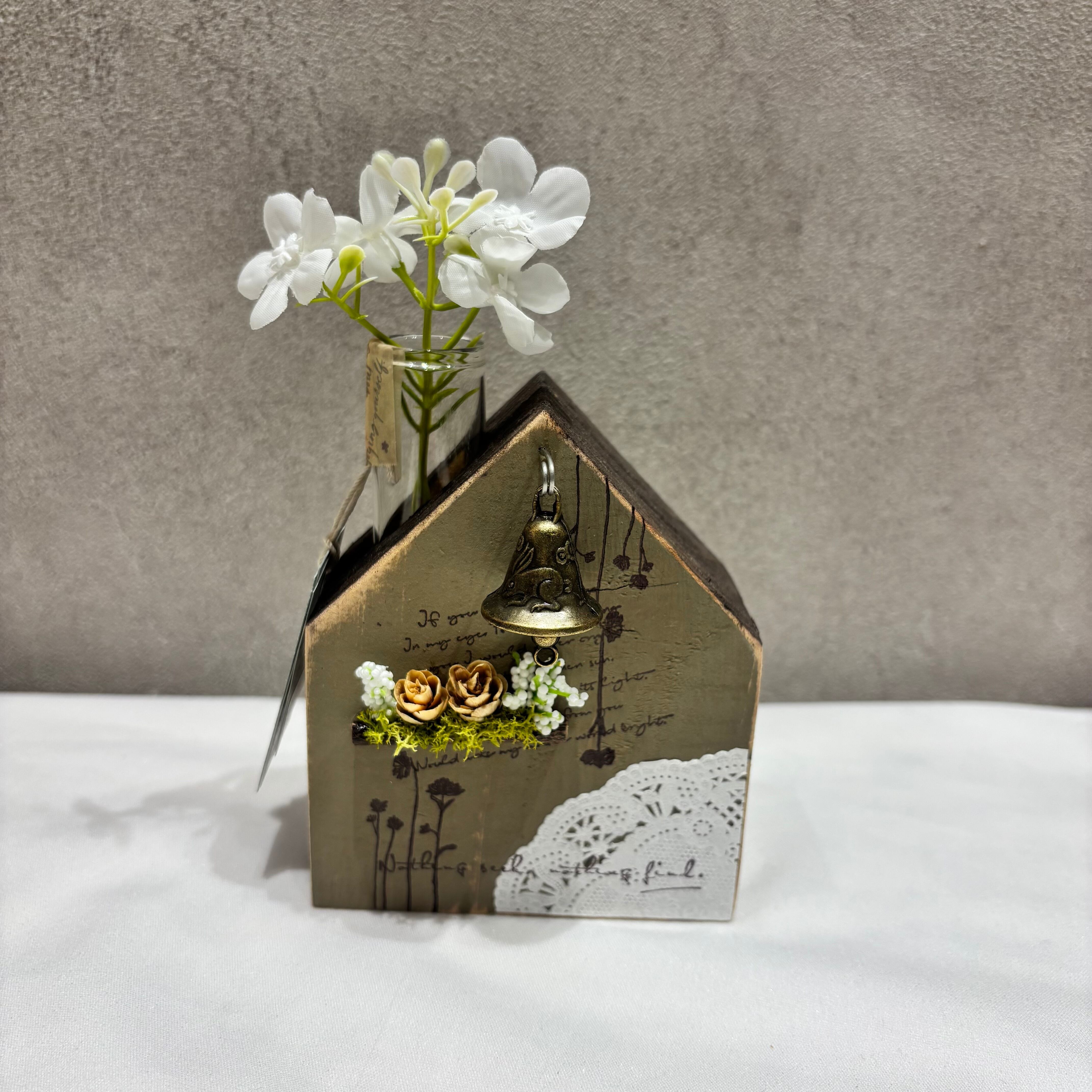 木工雑貨【1輪挿し】（A23-1） ②