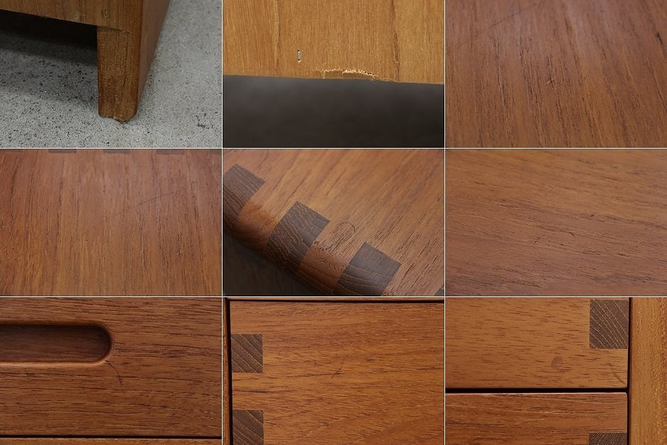 Niles Bach ニールス バッハ チーク 無垢材 トールチェスト 箪笥 収納