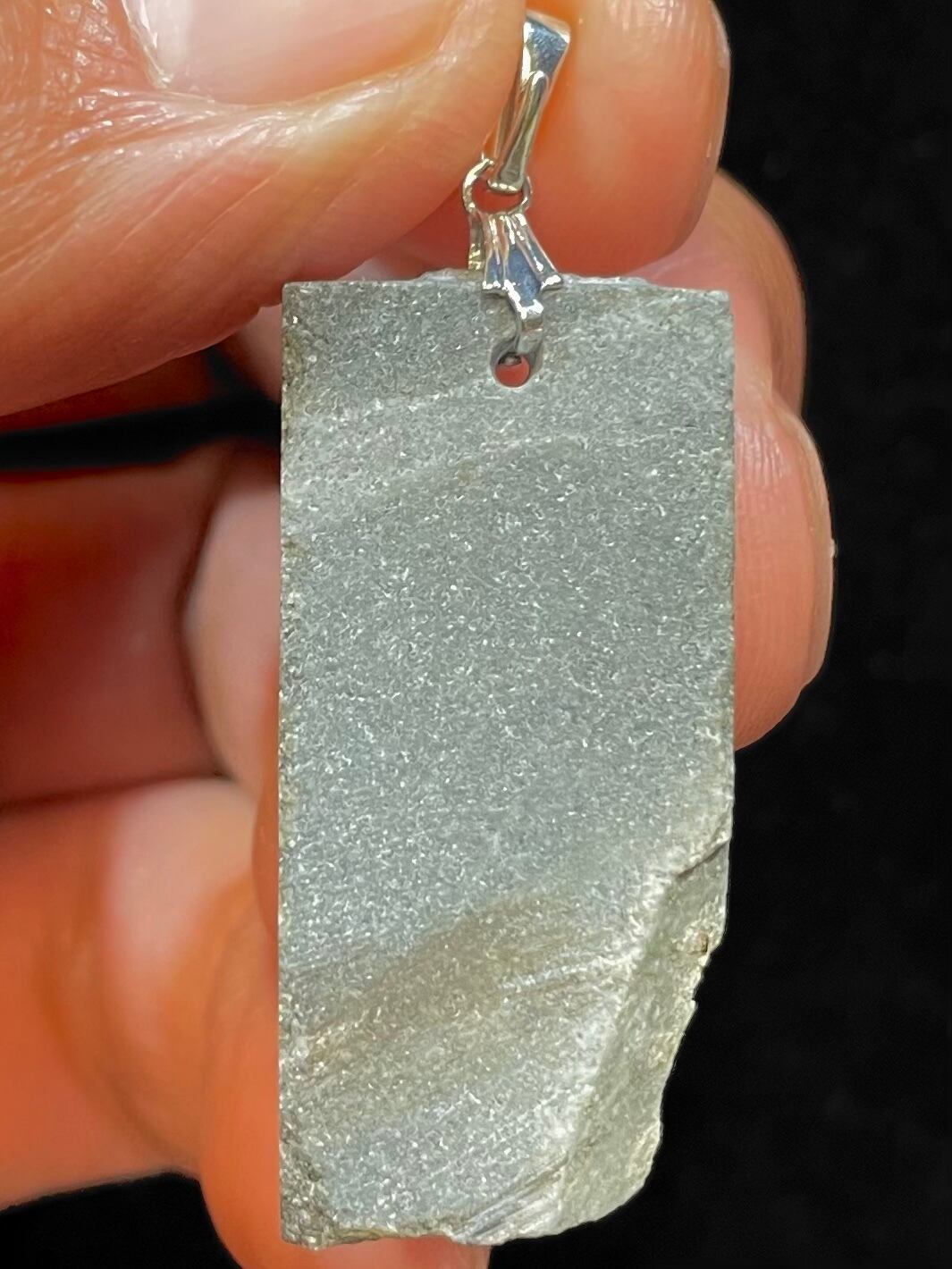 8) New!願い「高千穂・天照石」研磨原石シルバーPT