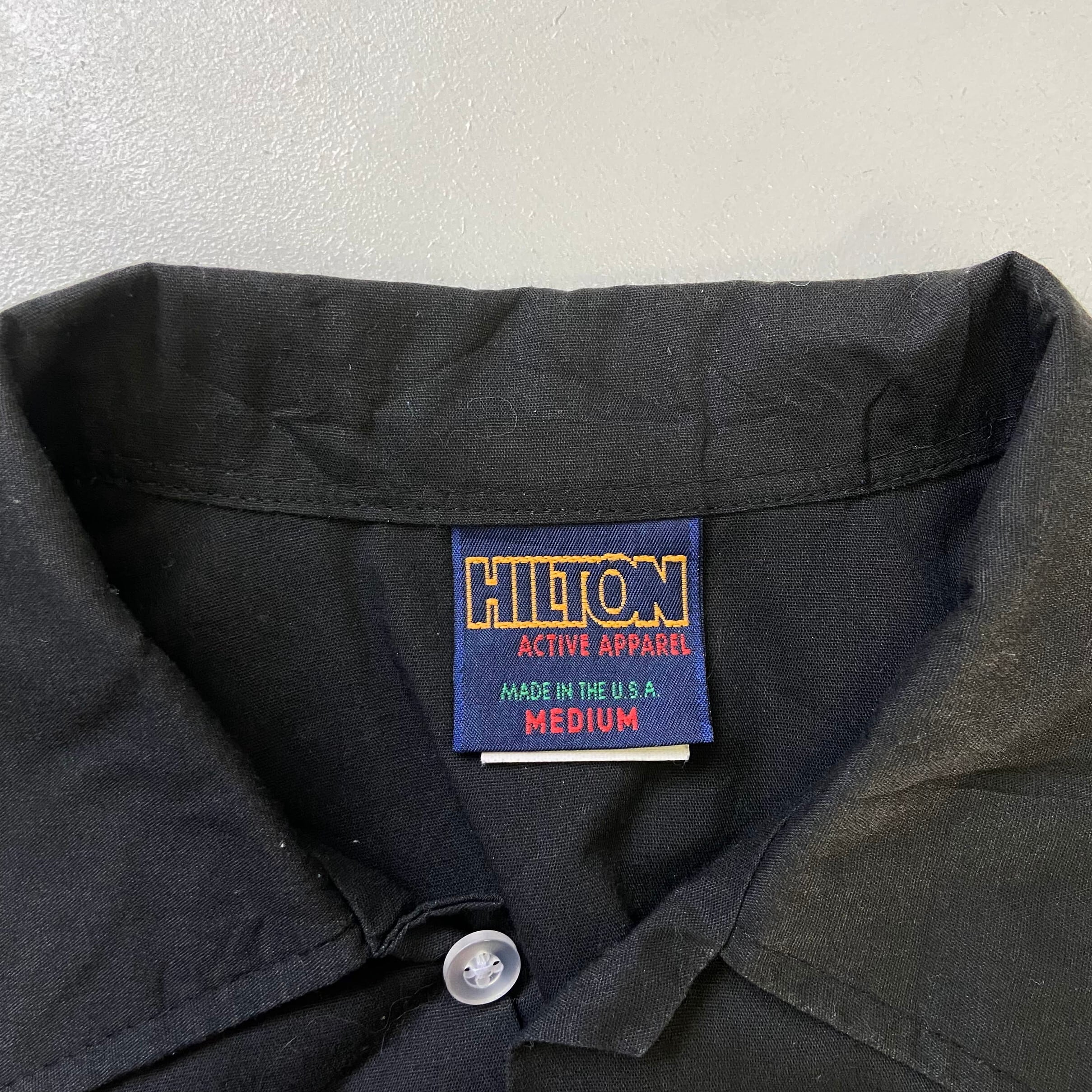 HILTON ヒルトン　made in USA ナイロンジャケット　ブルゾン