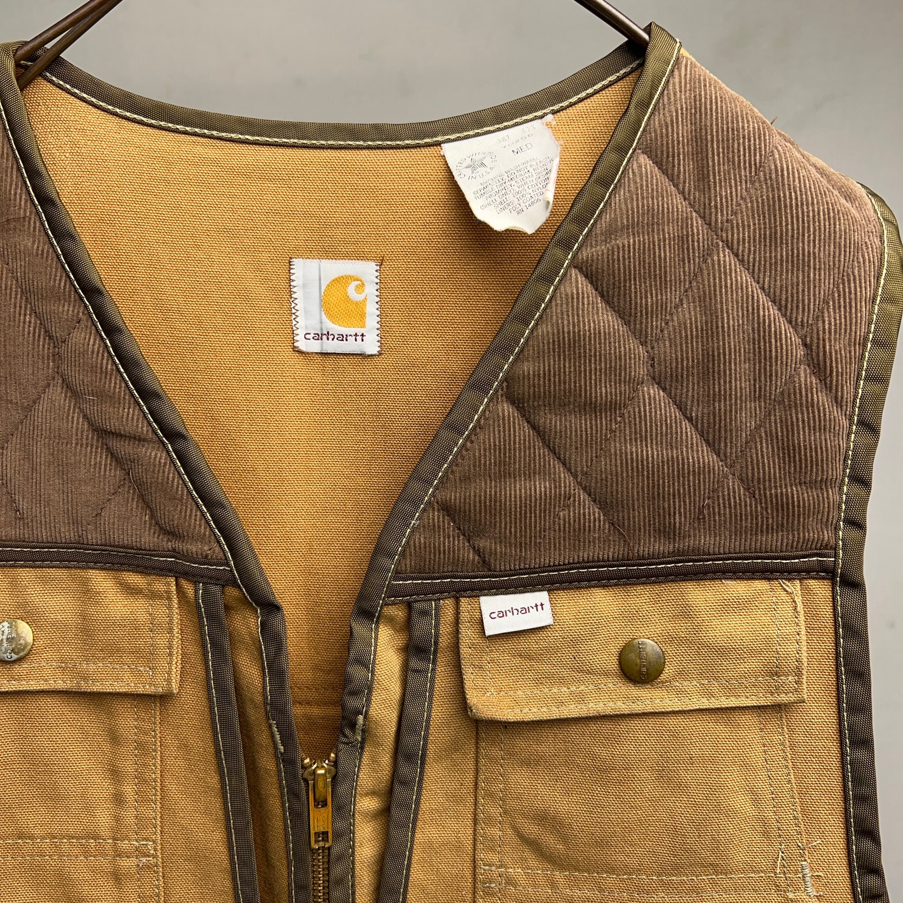 80's Carhartt Hunting Vest MADE IN U.S.A. 80年代 カーハート